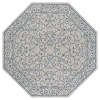 Jonathan Y Charleston Vintage Filigree Textured Weave Octagon Indoor/outdoor Area Rug In Gray