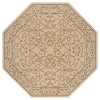 Jonathan Y Charleston Vintage Filigree Textured Weave Octagon Indoor/outdoor Area Rug In Gold