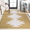 Jonathan Y Chayton Minimalist Geometric Machine-washable Area Rug In Green