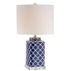 Jonathan Y Designs Clarke 23in Chinoiserie Table Lamp In Blue/white