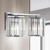 Jonathan Y Coco Prism Vintage 13.5" 2-light Metal/glass Classic Glam Led Vanity Light