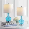 Jonathan Y Colette Mini Glass Led Table Lamp