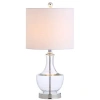 Jonathan Y Colette Mini Glass Led Table Lamp In Clear