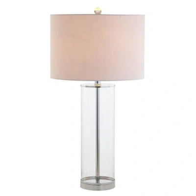 JONATHAN Y JONATHAN Y COLLINS 29.25" GLASS LED TABLE LAMP
