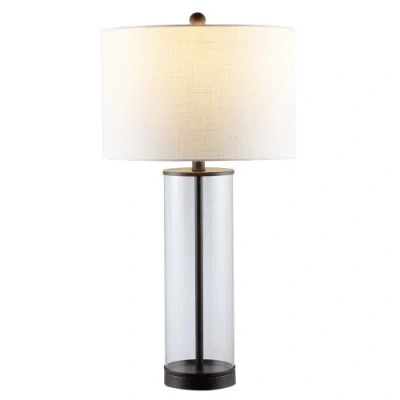 JONATHAN Y JONATHAN Y COLLINS 29.25" GLASS LED TABLE LAMP