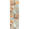 Jonathan Y Contemporary Pop Modern Abstract Vintage Area Rug In Cream Orange