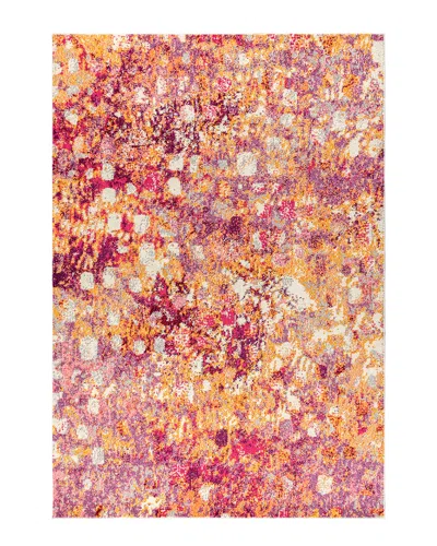 Jonathan Y Contemporary Pop Rug In Pink
