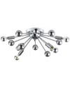 Jonathan Y Copernicus 20in 7-light Metal Led Pendant