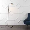 Jonathan Y Cotys Midcentury Industrial Metal Adjustable Pharmacy Led Floor Lamp