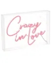 Jonathan Y Crazy In Love Contemporary Glam Acrylic Neon Lighting