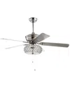 Jonathan Y Crista 52" 3-light, Wood Led Ceiling Fan