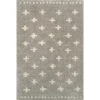 Jonathan Y Cristo Berber Geometric Shag Area Rug In Gray/ivory
