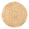 Jonathan Y Daisy Hippy Jute Medallion Circle Round Area Rug In Natural