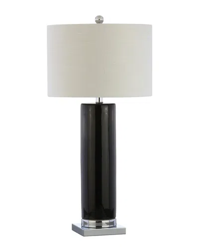 Jonathan Y Dallas 31.5in Ceramic Led Table Lamp In Black
