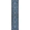 Jonathan Y Dalyan Geometric Medallions Machine-washable Area Rug In Blue/gray
