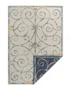 Jonathan Y Danae Classic Cottage Filigree Scroll Reversible Machine-washable  Indoor/outdoor Area Ru In Cream