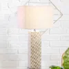 Jonathan Y Daniel 30.5" Seashell/crystal Led Table Lamp
