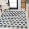 Jonathan Y Darcy Traditional Geometric Bold Gingham Salmon/cream Indoor/outdoor Area Rug