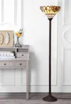Jonathan Y Davis Tiffany-style 70" Torchiere Led Floor Lamp