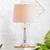 Jonathan Y Day 24.5" Crystal Led Table Lamp