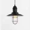 Jonathan Y Deere 12" Adjustable Iron/glass Cage Light Led Pendant