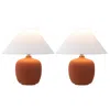 Jonathan Y Delphi Minimalist Scandinavian Resin/iron Led Table Lamp