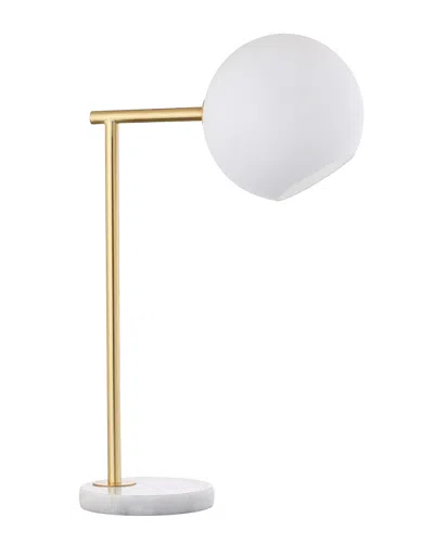 Jonathan Y Designs 20.5in Charles Metal & Marble Led Table Lamp
