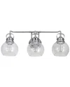 Jonathan Y Designs 3-light Shirley Chrome Vanity Light