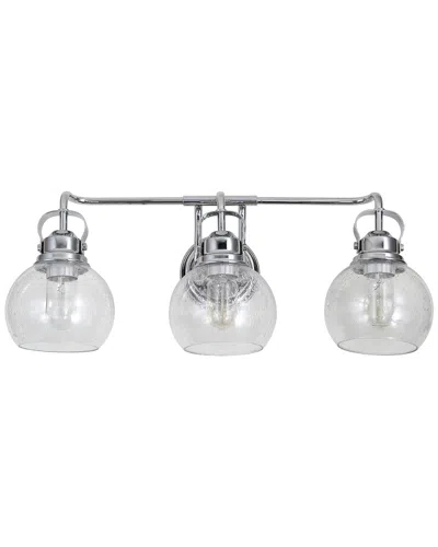 Jonathan Y Designs 3-light Shirley Chrome Vanity Light