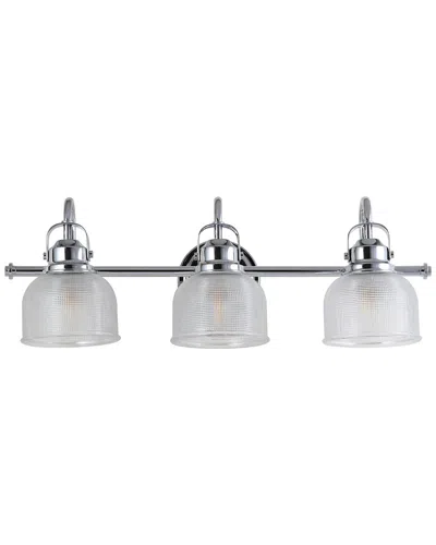 Jonathan Y Designs 3-light Virginia Chrome Vanity Light