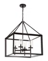 Jonathan Y Designs 4-light Anna Bronze Pendant