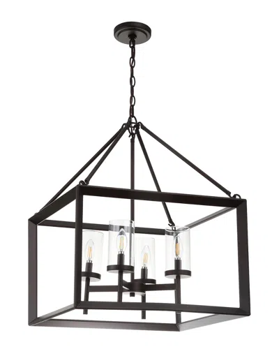 Jonathan Y Designs 4-light Anna Bronze Pendant