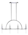 Jonathan Y Designs 4-light Doris Chrome Pendant