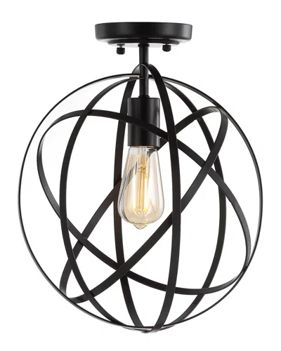 Jonathan Y Designs Alma 13in Led Flush Mount