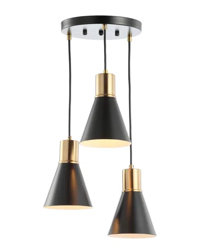 Jonathan Y Designs Apollo 15in 3-light Led Pendant In Multi