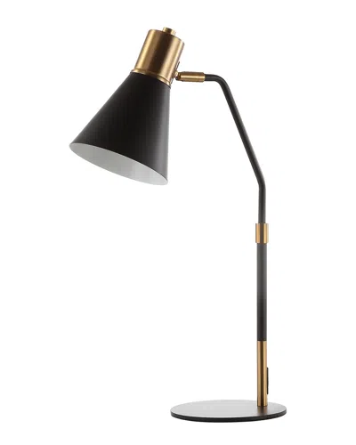 Jonathan Y Designs Apollo 22.5in Led Task Lamp In Black