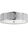 Jonathan Y Designs Aubrey 3-light 15.5in Metal Flush Mount