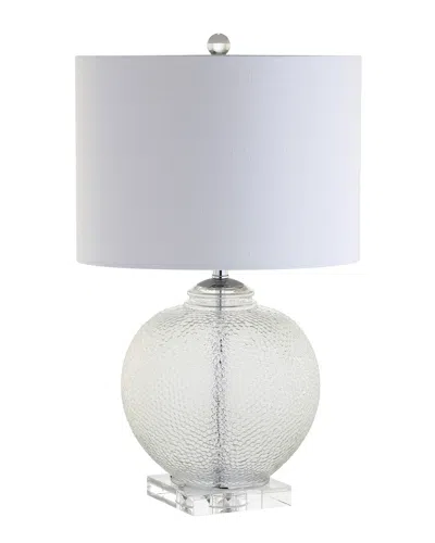 Jonathan Y Designs Avery 24in Glass Crystal Led Table Lamp