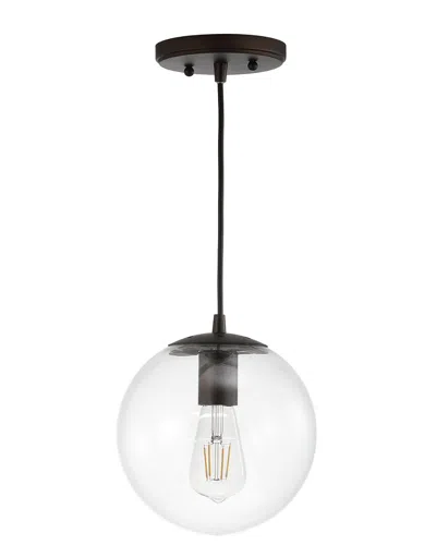 Jonathan Y Designs Bleecker 7.75in Globe Led Pendant In Multi