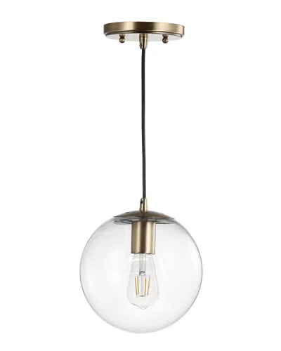 Jonathan Y Designs Bleecker 7.75in Globe Led Pendant In Multi
