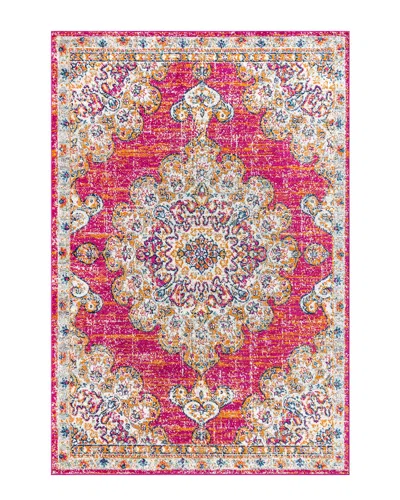 Jonathan Y Designs Bohemian Flair Rug In Pink