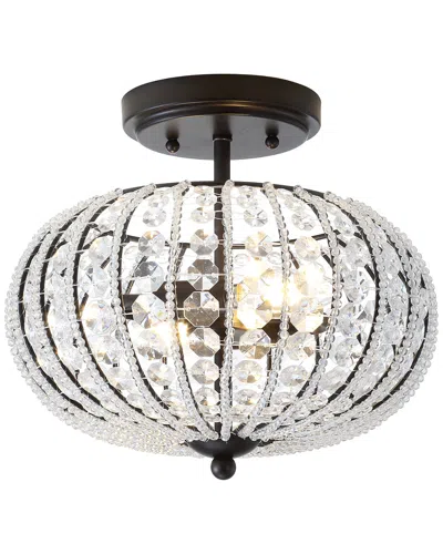 Jonathan Y Designs Catalina 11.7in Led Semi-flush Mount