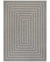 Jonathan Y Designs Chevron Modern Indoor/outdoor Rug In Black
