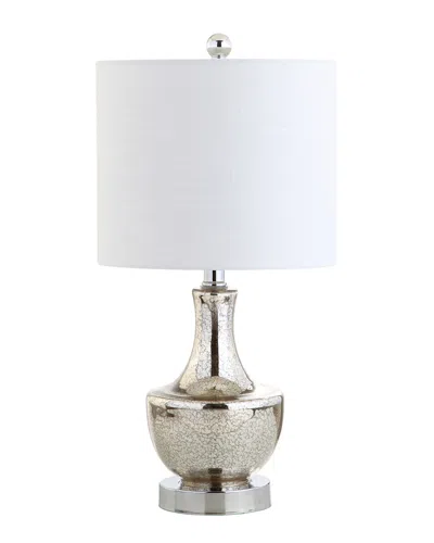 Jonathan Y Designs Colette 20in Mini Glass Table Lamp In Multi