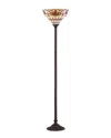 Jonathan Y Designs Davis Tiffany-style 70in Torchiere Floor Lamp