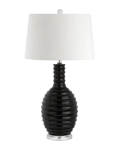 Jonathan Y Designs Dylan 29.5in Ceramic Table Lamp In White