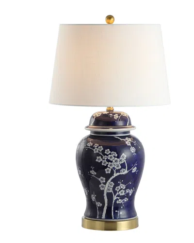 Jonathan Y Designs Gracie 29.5in Ginger Jar Led Table Lamp In Multi