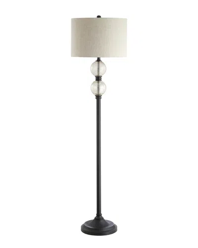 Jonathan Y Designs January 60in Led Floor Lamp In Black