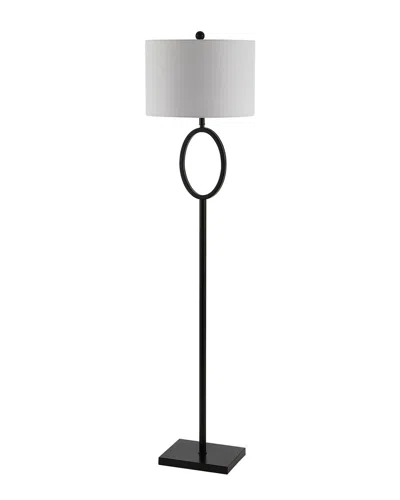 Jonathan Y Designs Jonathan Y April 61in Metal Modern Contemporary Led Floor Lamp In Black