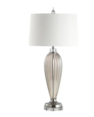 Jonathan Y Designs Julian 33.5in Led Table Lamp In Brown